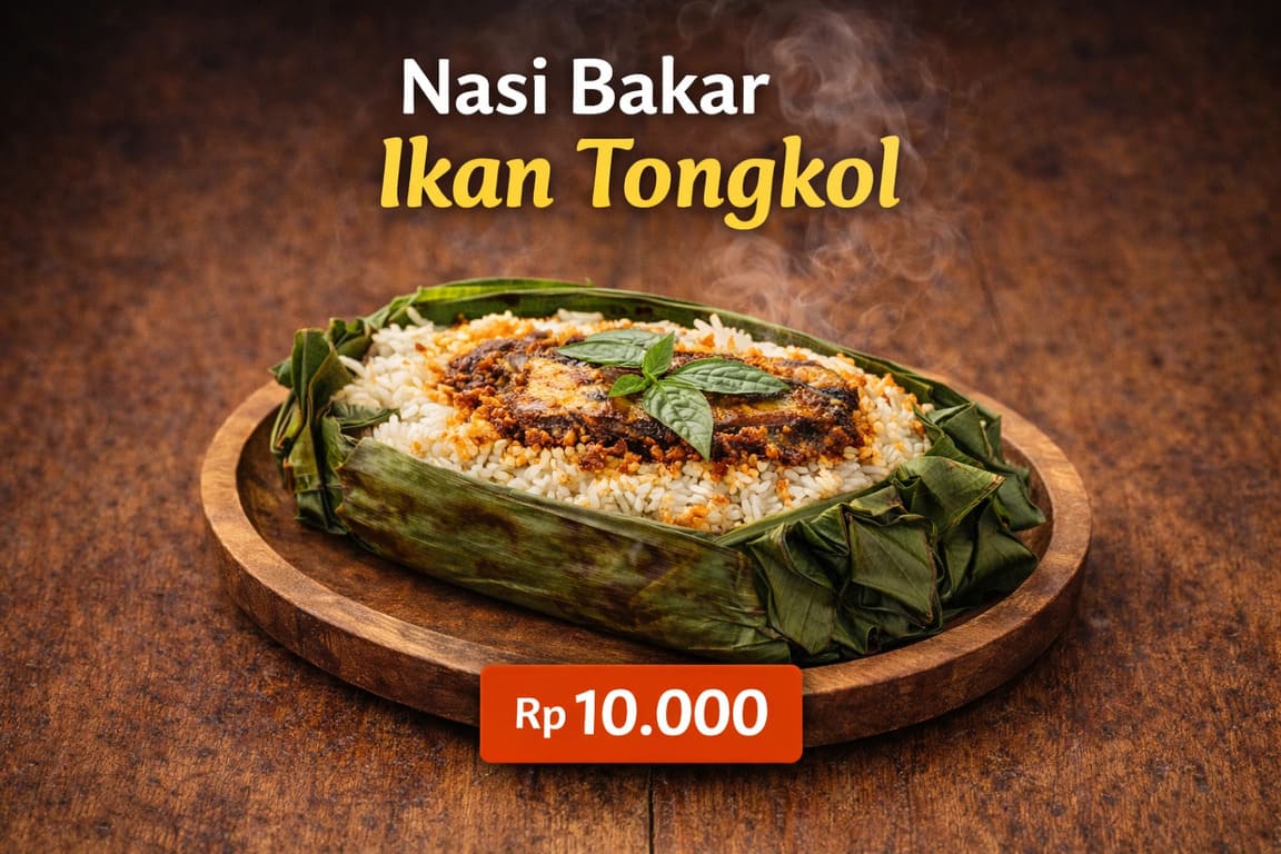 Nasi Bakar Tongkol